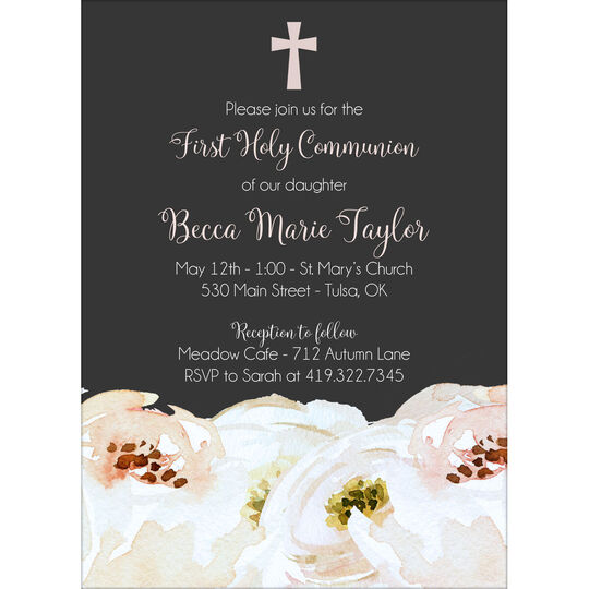 White Rose Invitations